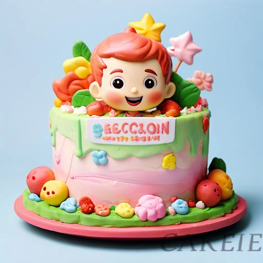Happy Cocomelon Kid Cake